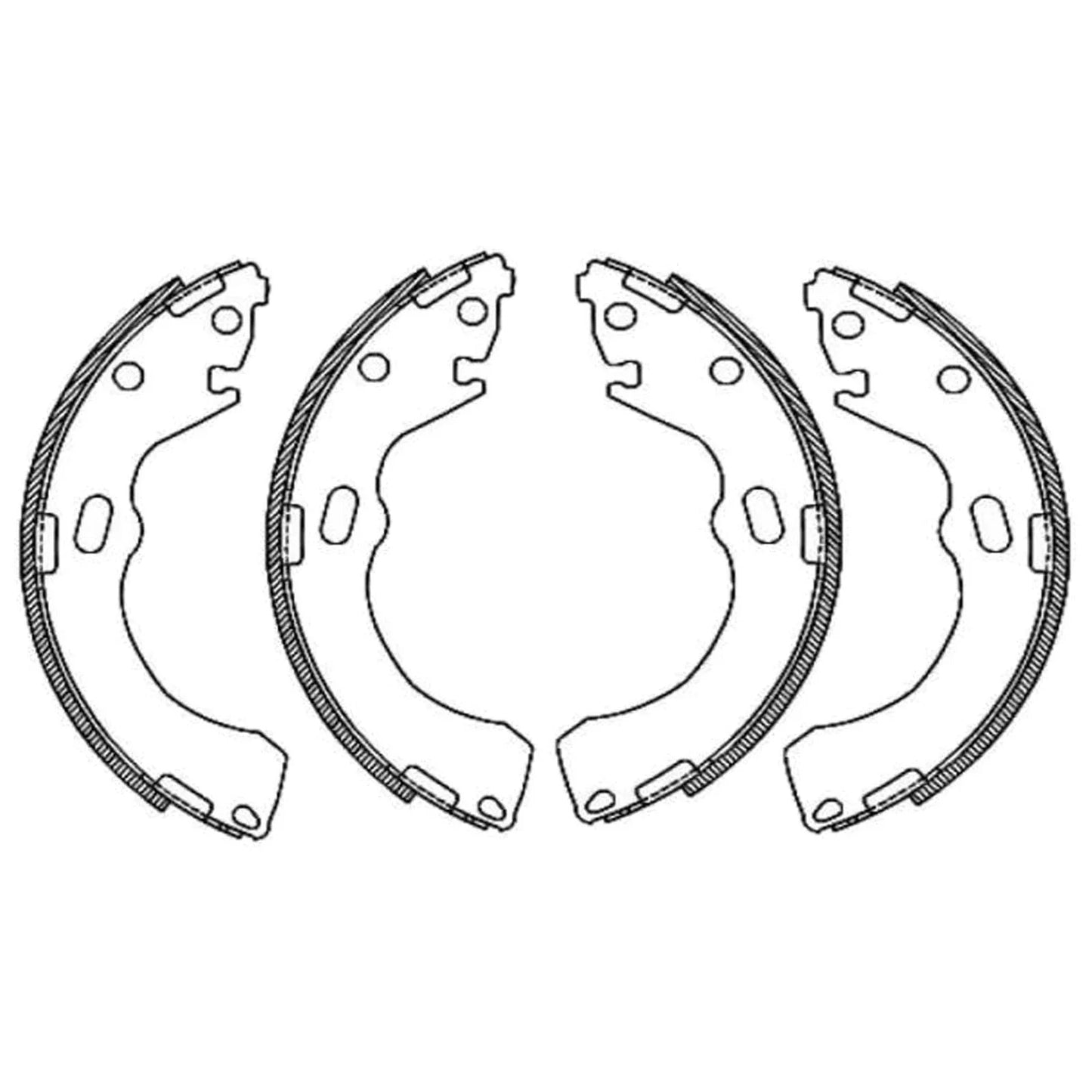 Rear Brake Shoe Set for Mazda Tribute (2001-2008)