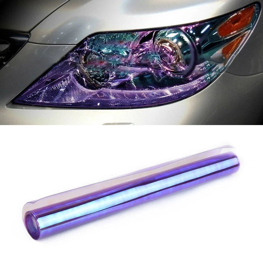 Headlight Taillight Fog Gloss Vinyl Tint for Vehicle