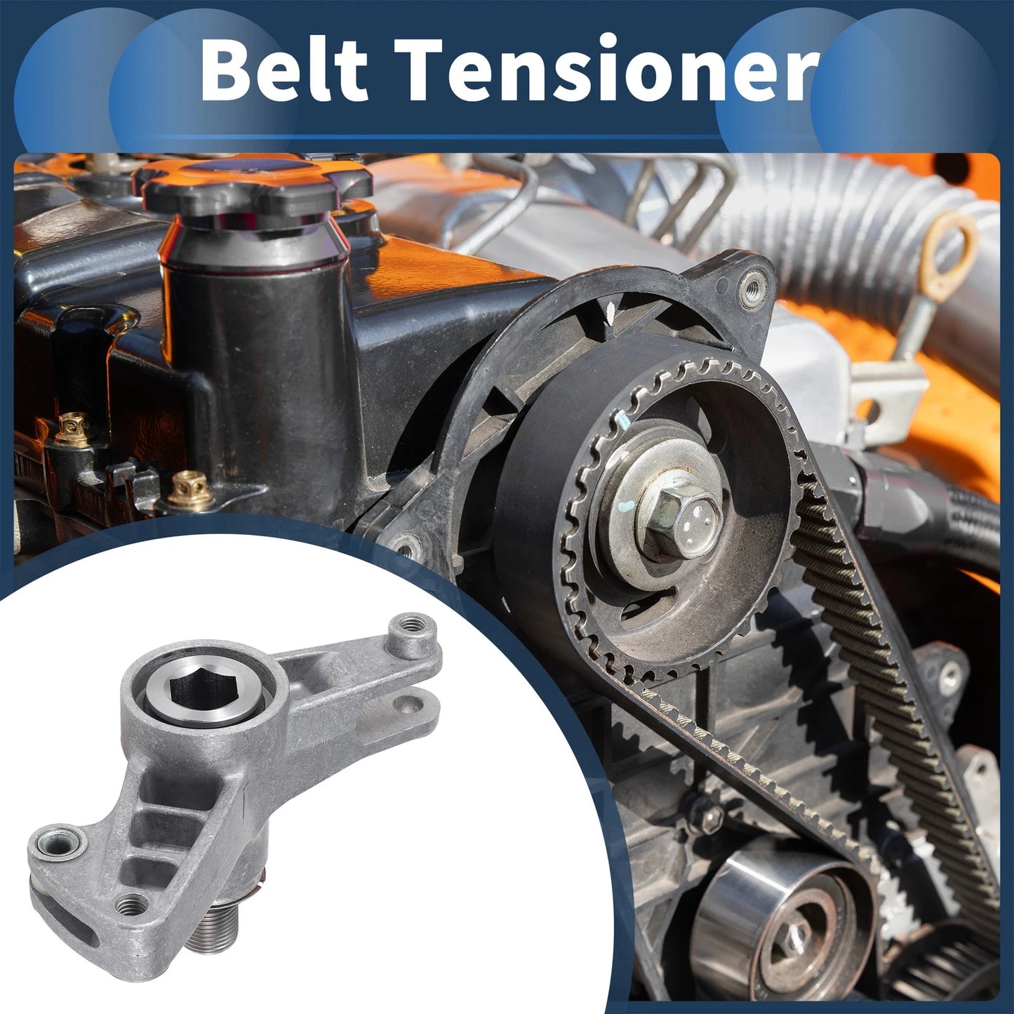 Belt Tensioner for Mercedes-Benz C-Class (1993–2001) No. 6062000073 Metal
