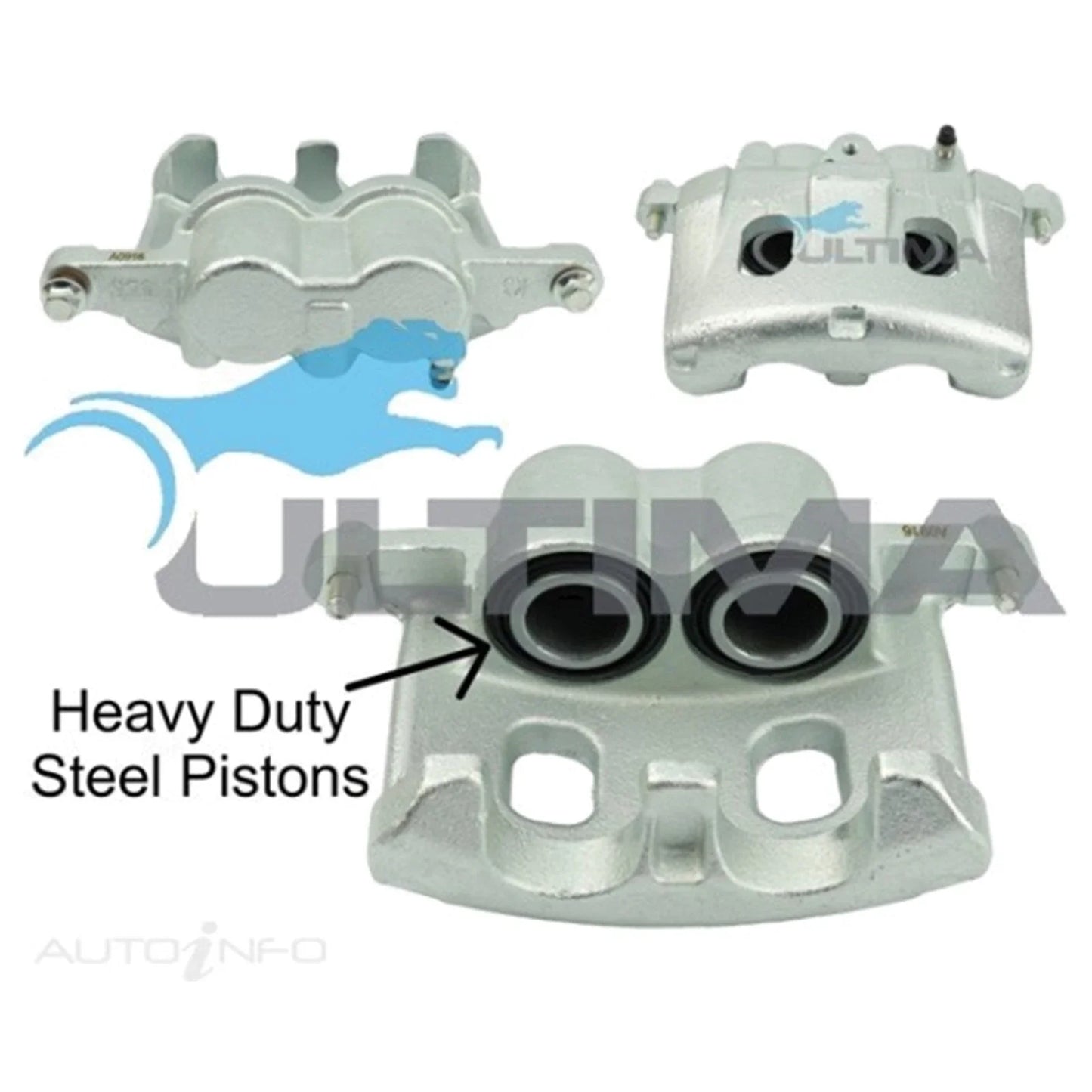 RH Front Disc Brake Caliper Assembly for Ford Ranger PX (2011 - 2021)