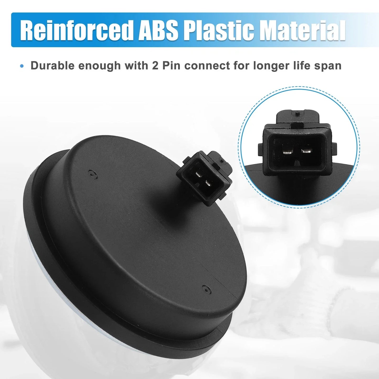2 x Rear Hub Bearing ABS Speed Sensors for Hyundai Santa Fe & Kia (2001-2023)