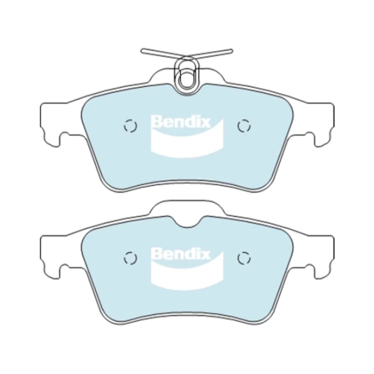 GCT Rear Disc Brake Pad Set 2.0L-2.5L for Mazda 3 (2004-2014)