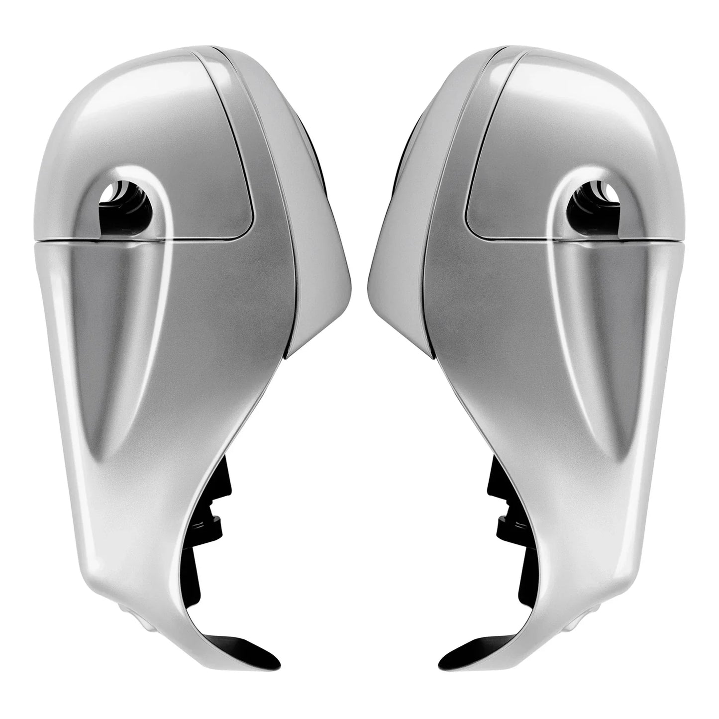 Lower Vented Fairings for Harley Street Glide (2014-2023) Silver Pearl