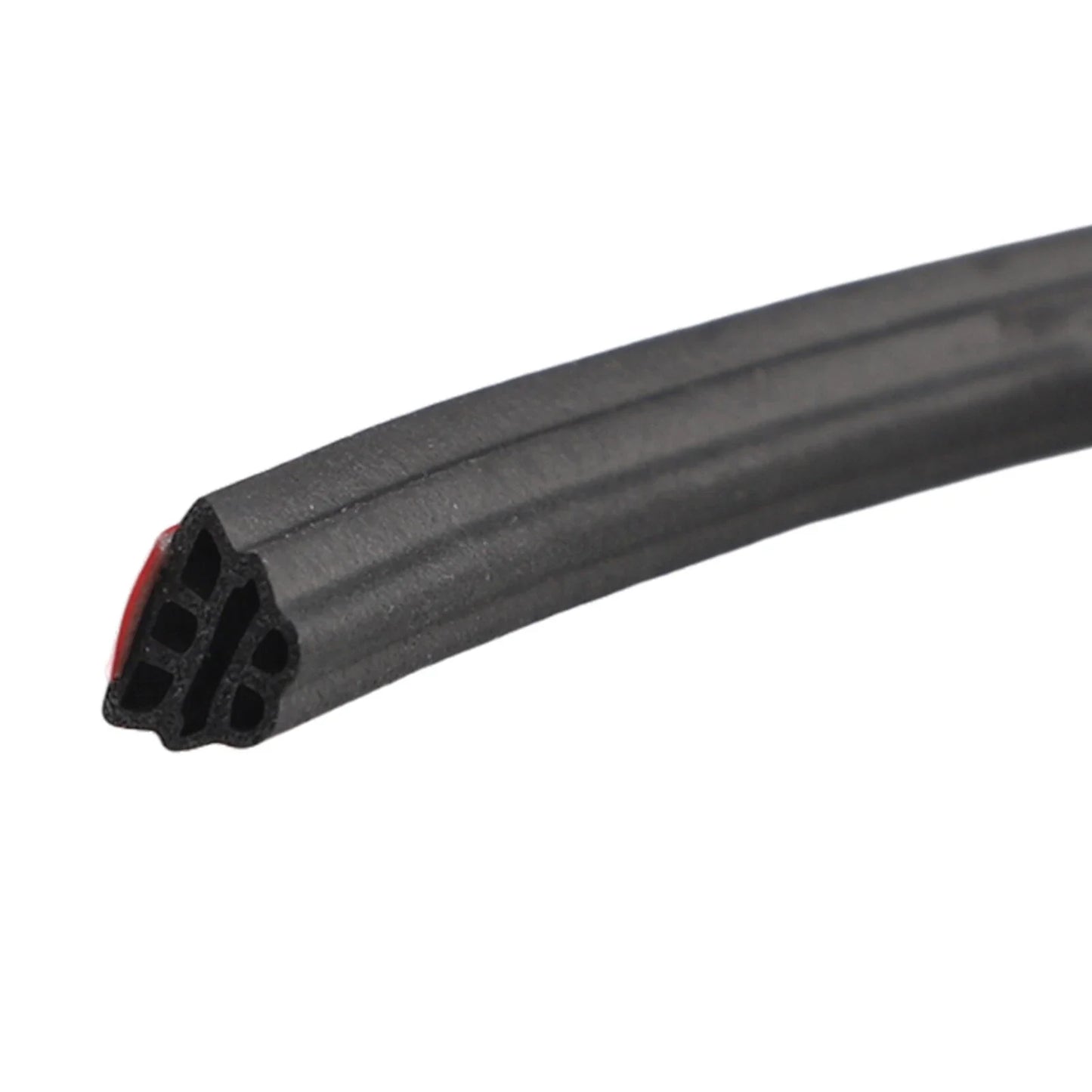 3-Layer Rubber Sound Insulation 1pc Car Door Seal Strips