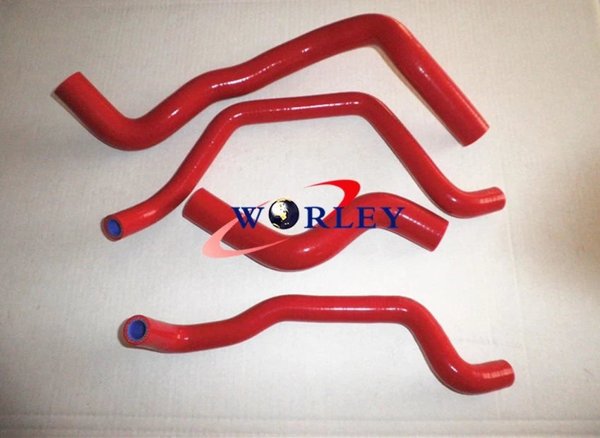 Red Radiator Hose Kit for Nissan Sentra B15/Sunny Pulsar N16 (1995–2006)