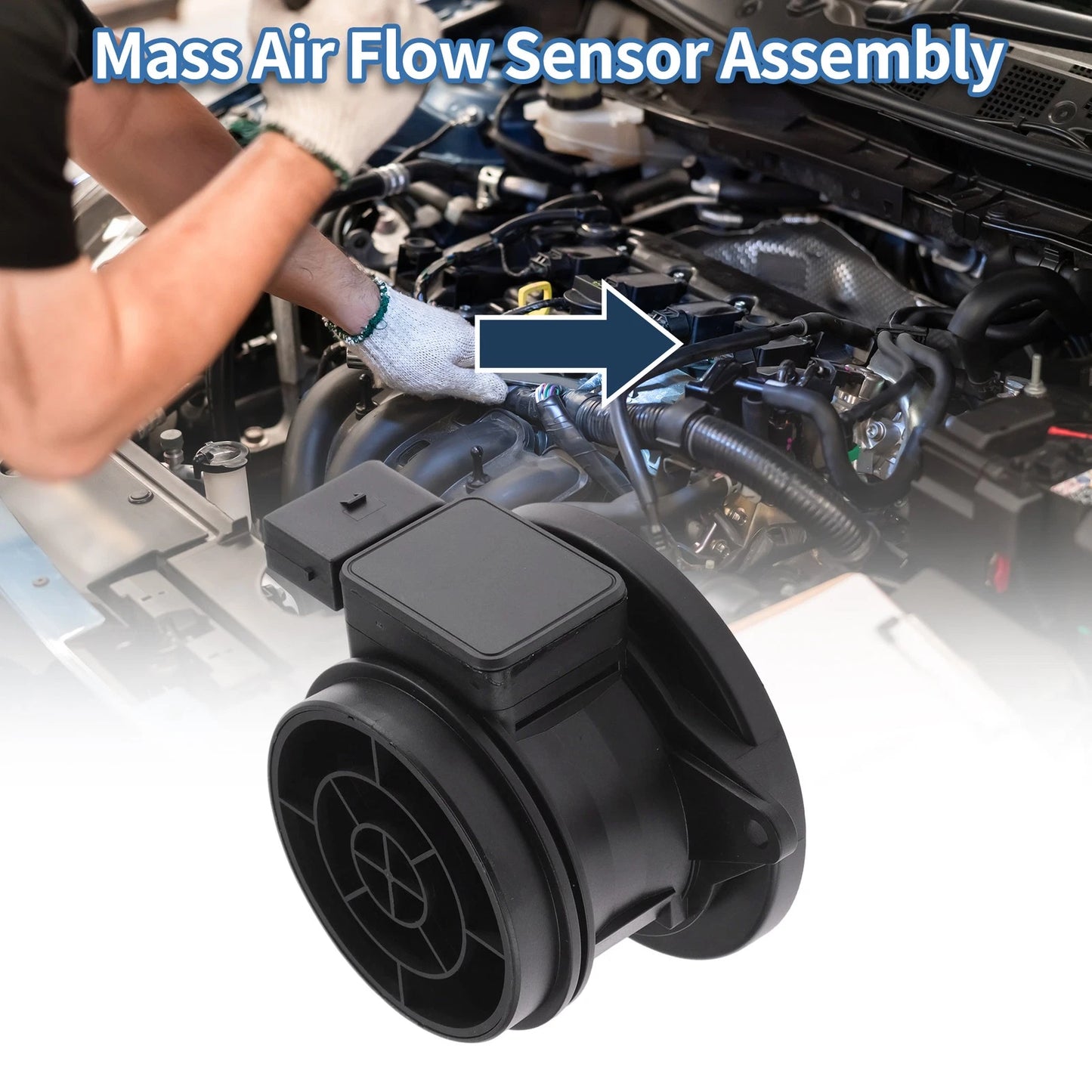 Mass Air Flow Sensor Assembly No. 2710940248 for Mercedes-Benz C-Klasse (2000–2007)