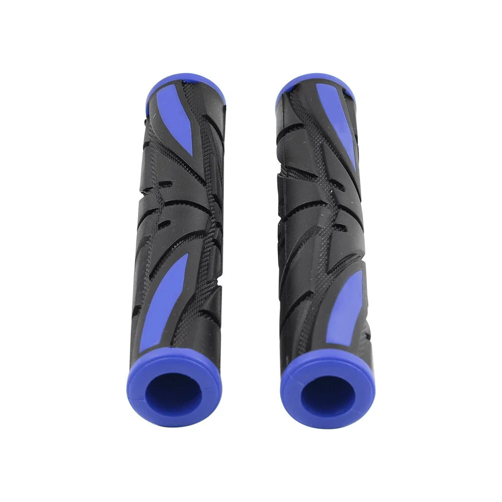Blue Motorbike Brake Clutch Lever Grips Rubber Sleeve Cover for GZ