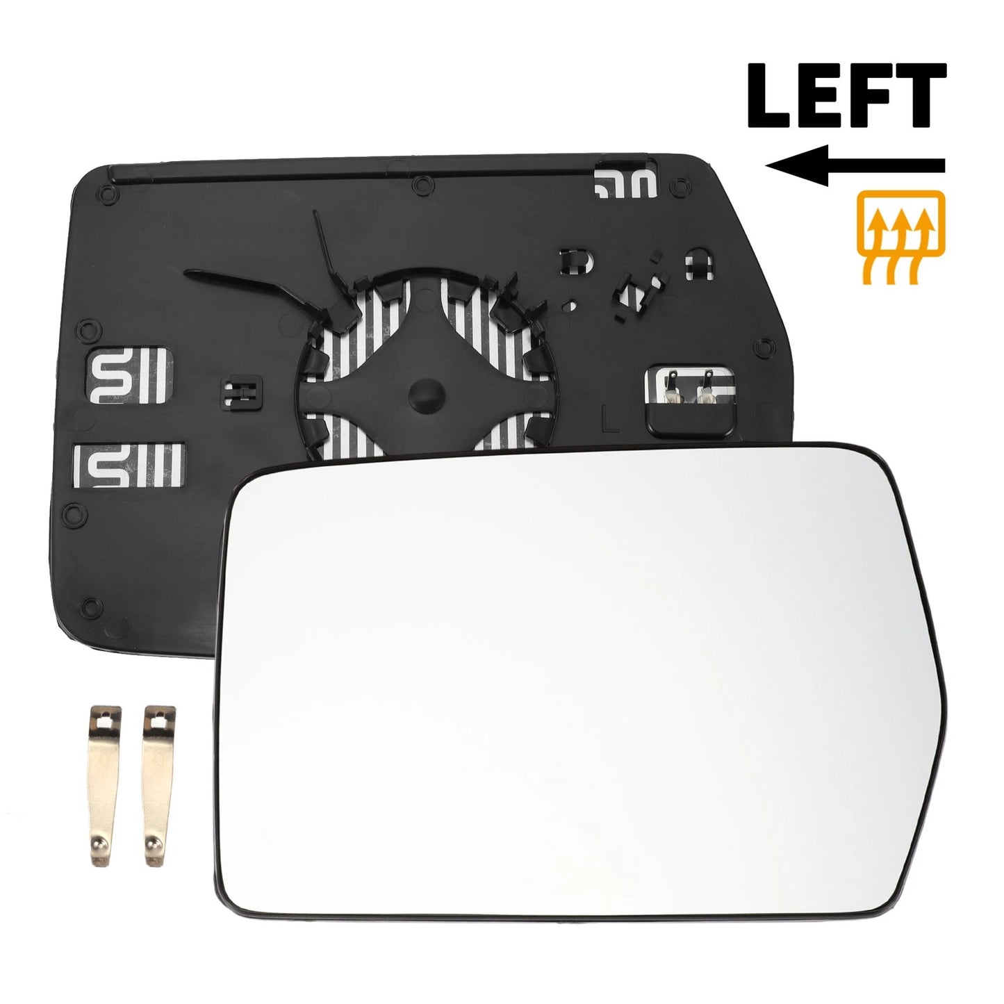 Left Side Mirror Glass Replacement for Ford F-150 (2004–2010)