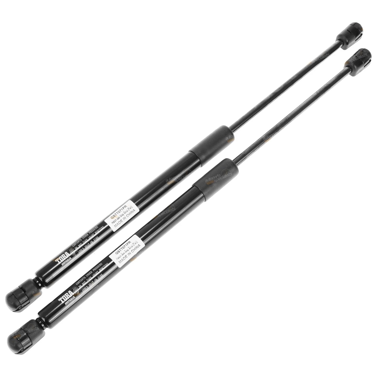 2x Hatch Gas Struts for Toyota Yaris (2005–2010)