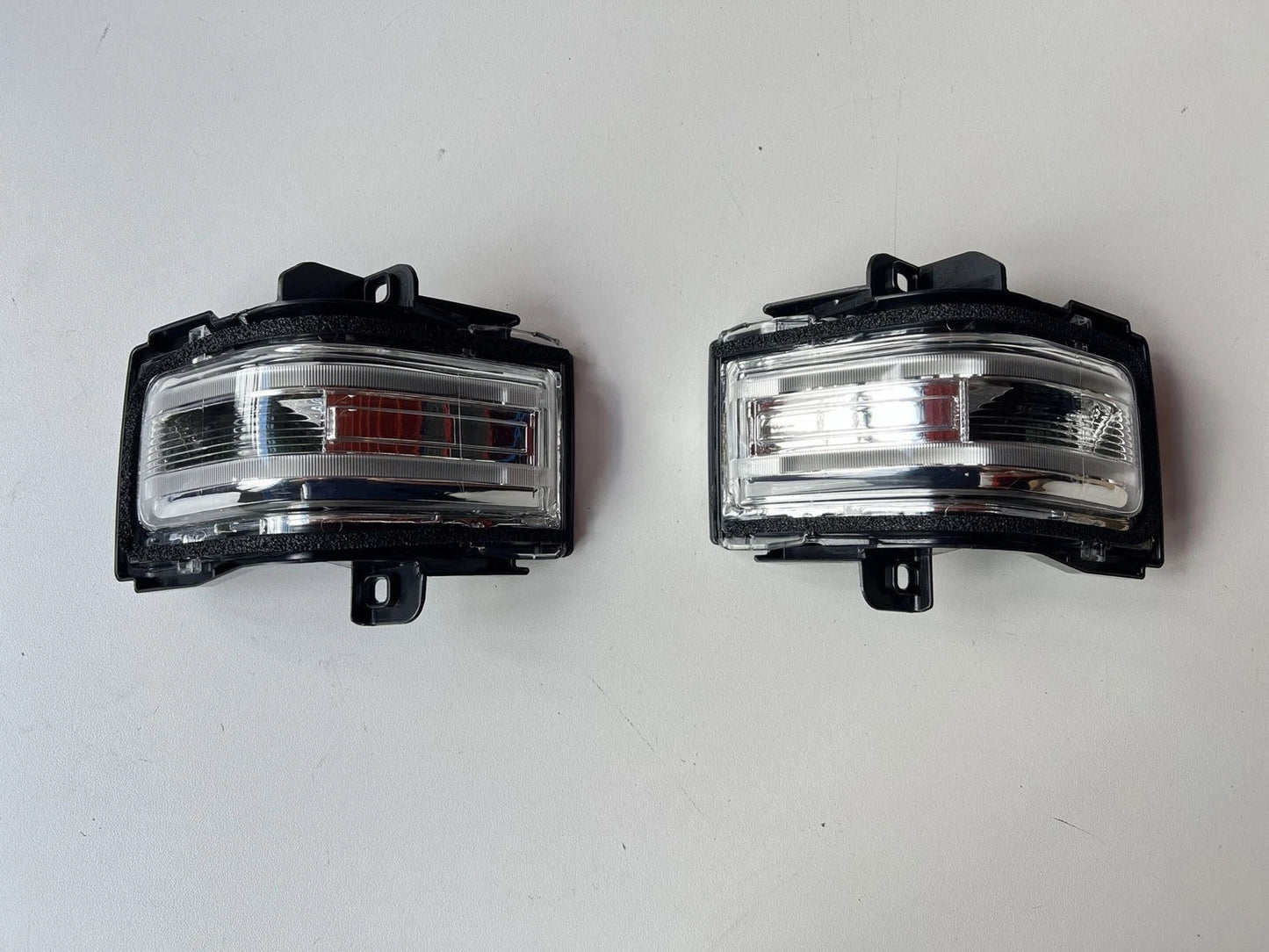 Clear LED Sequential Rearview Mirror Turn Signal for Ford F-150 (2015–2023)