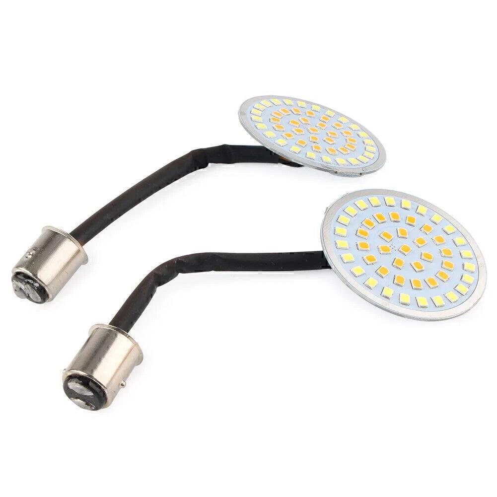 LED Turn Signal Light Bulb 48 LED for Harley Touring Softail