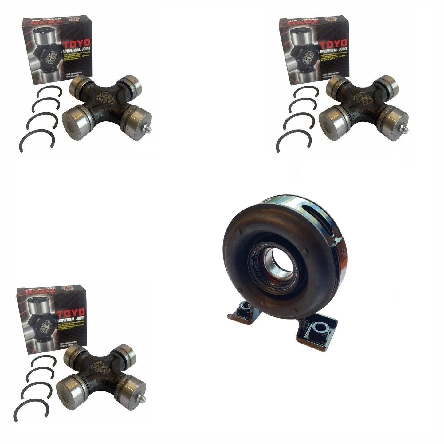 Centre Bearing + 3 Uni Joints for Holden Colorado RC (2008–2012)