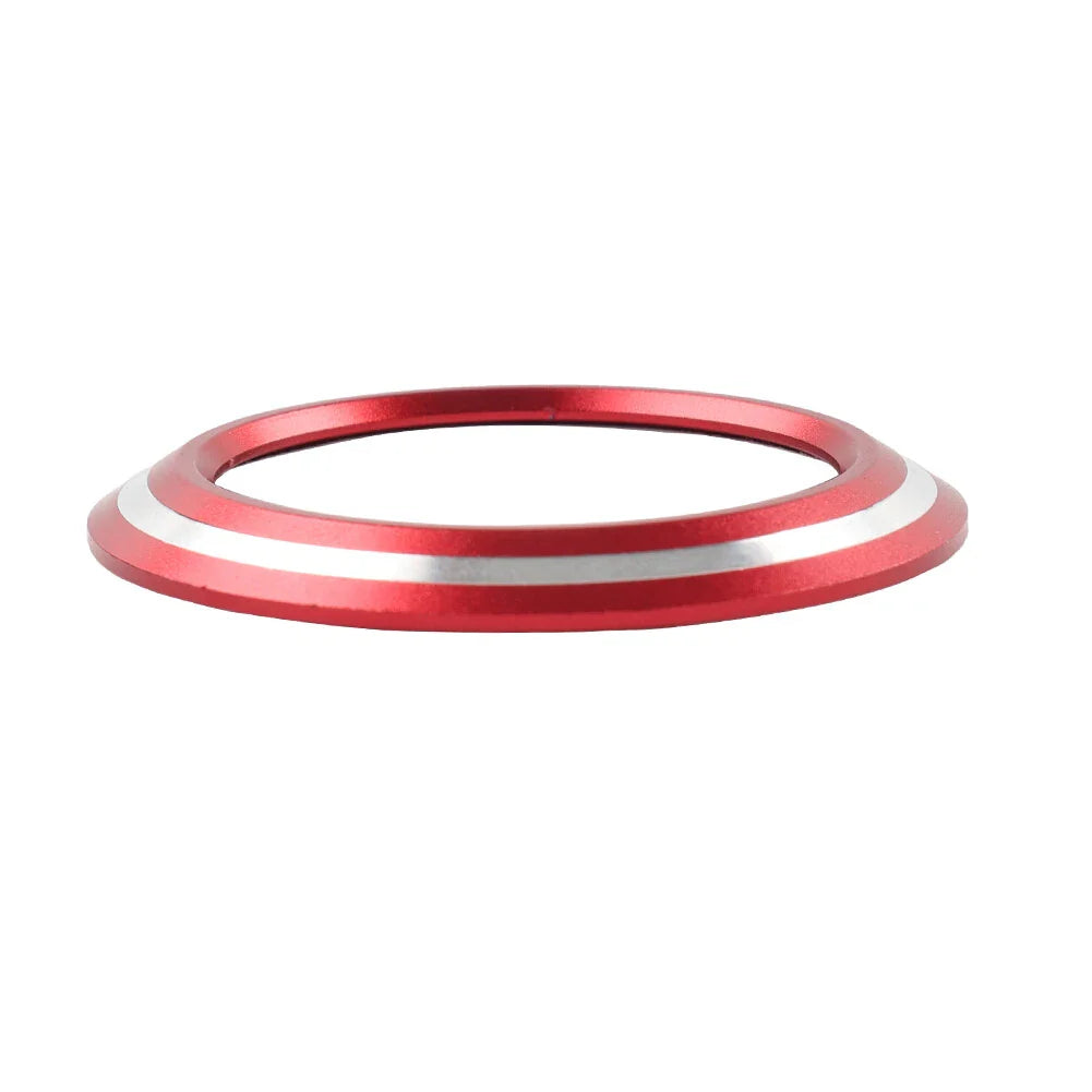Red Engine Start Stop Button Cover Ring for Lexus NX250 350h 450h (2022-2024)