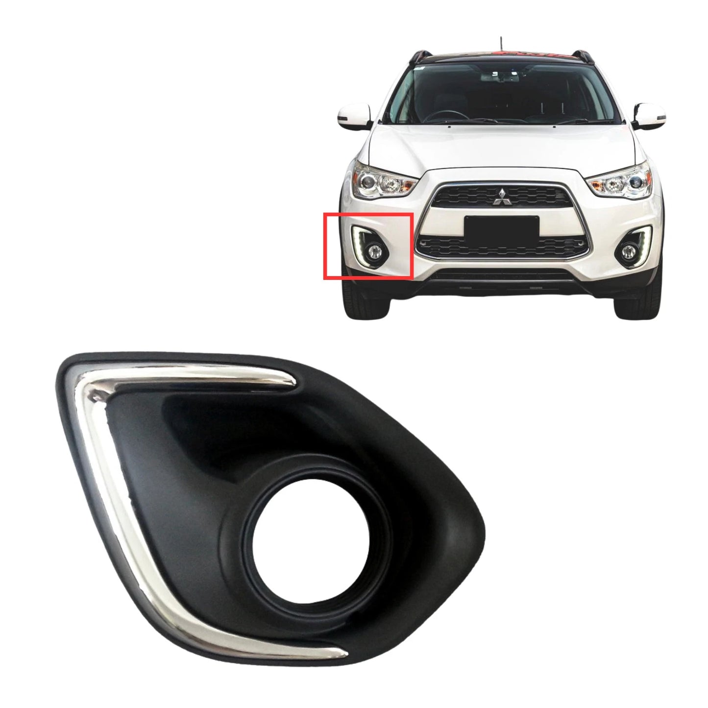Chrome Fog Light Bezel Trim