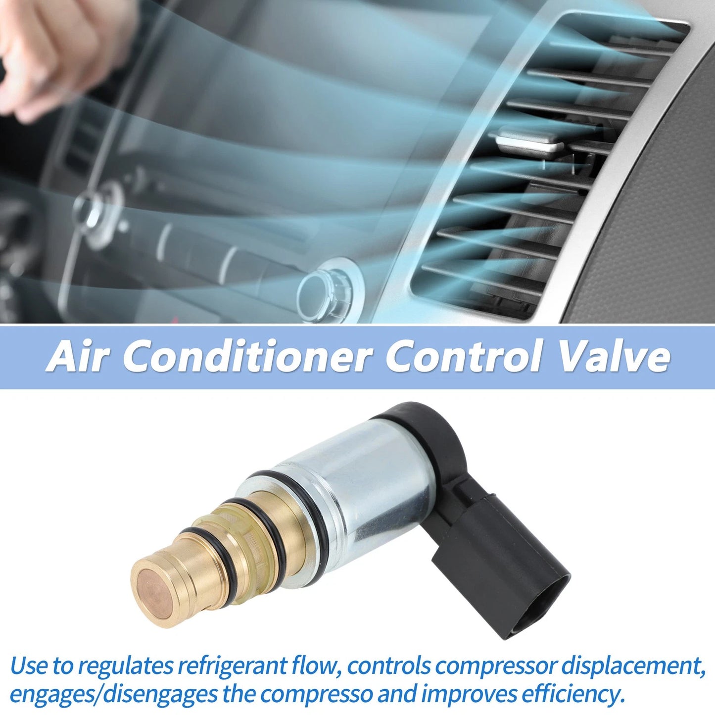 AC Compressor Control Solenoid Valve for Volkswagen Audi (PXE16 PXE14)