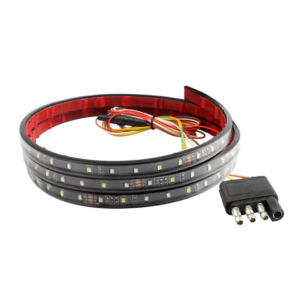 60" LED Rear Brake Reverse Tailgate Light Strip for Truck