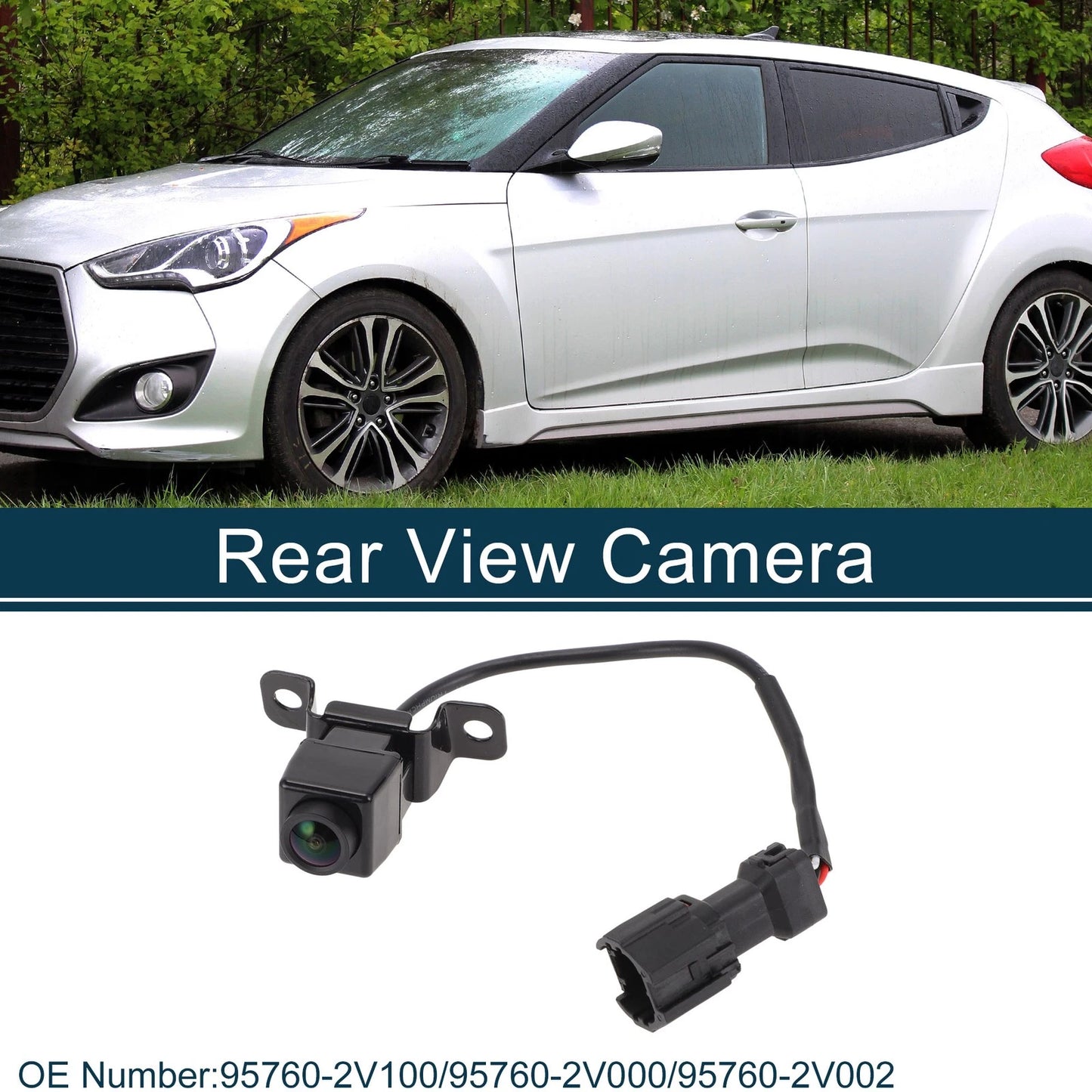 Rear View Camera for Hyundai Veloster (2012–2019) 120-180 Degree