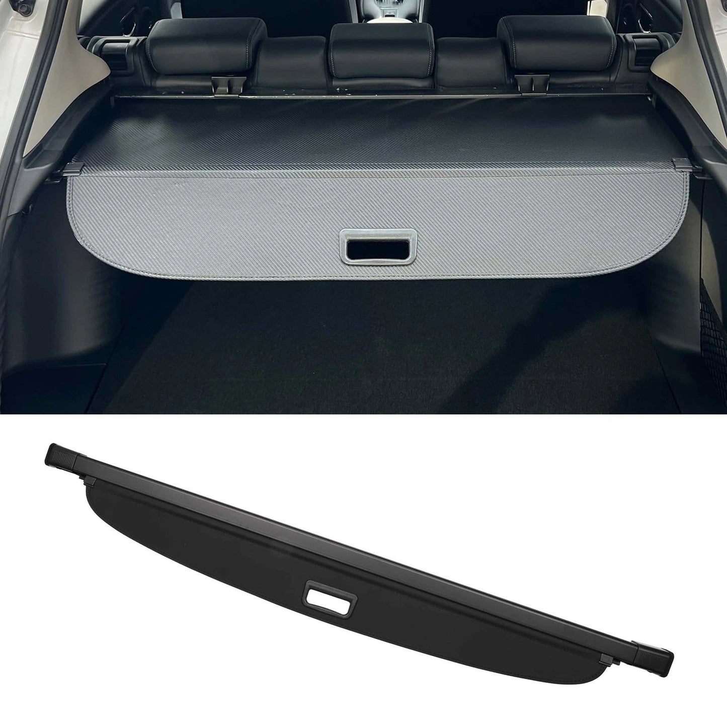 Retractable Cargo Cover for Kia Sorento (2016–2023) Gloss Black
