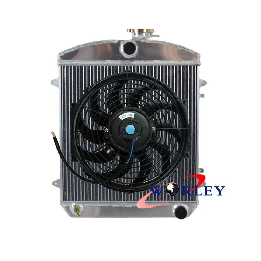 Aluminum Radiator with Fan for Holden F Series FE FC (1956–1959)