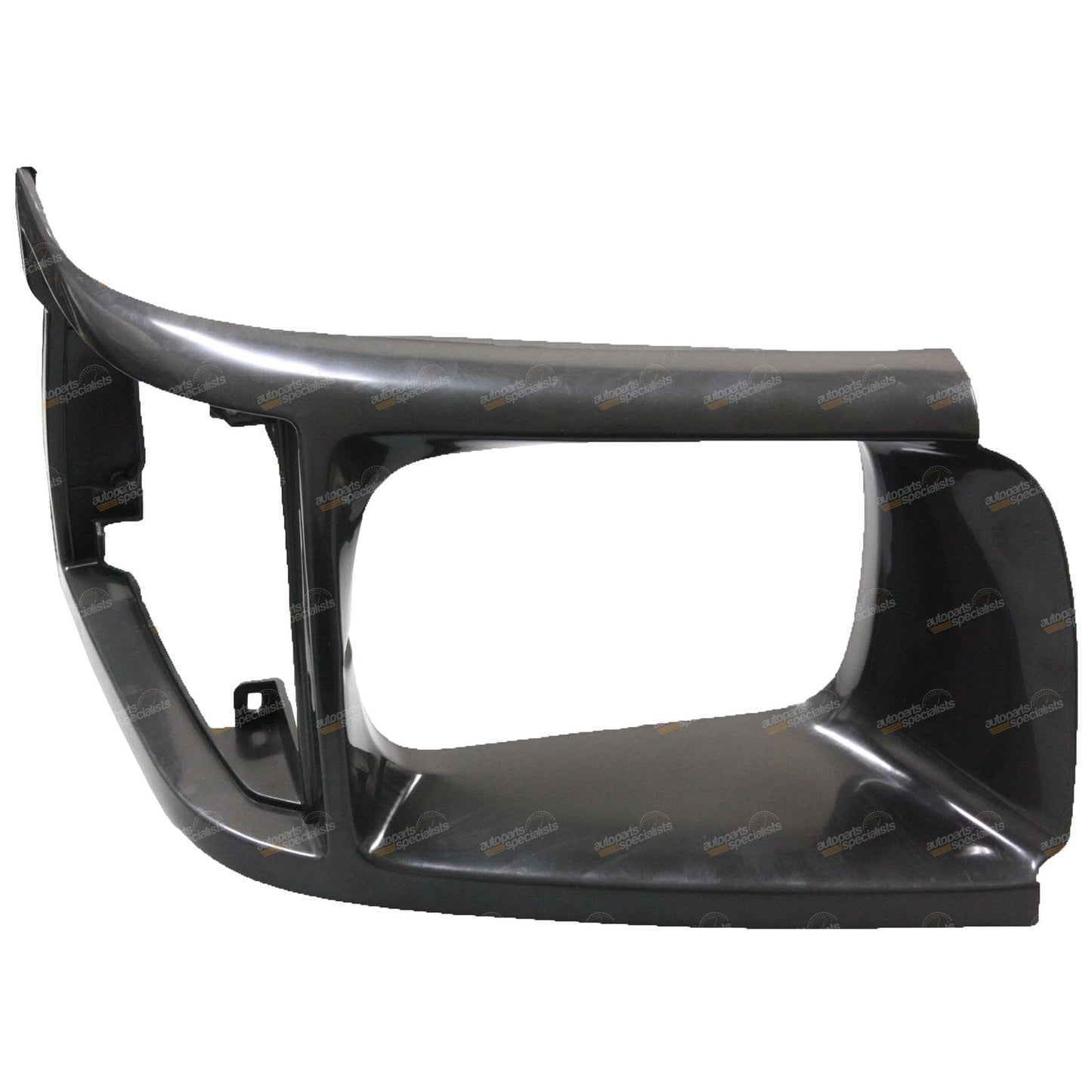 Set of 2 Dark Grey Headlight Surrounds for Toyota Hiace (1989–1992)