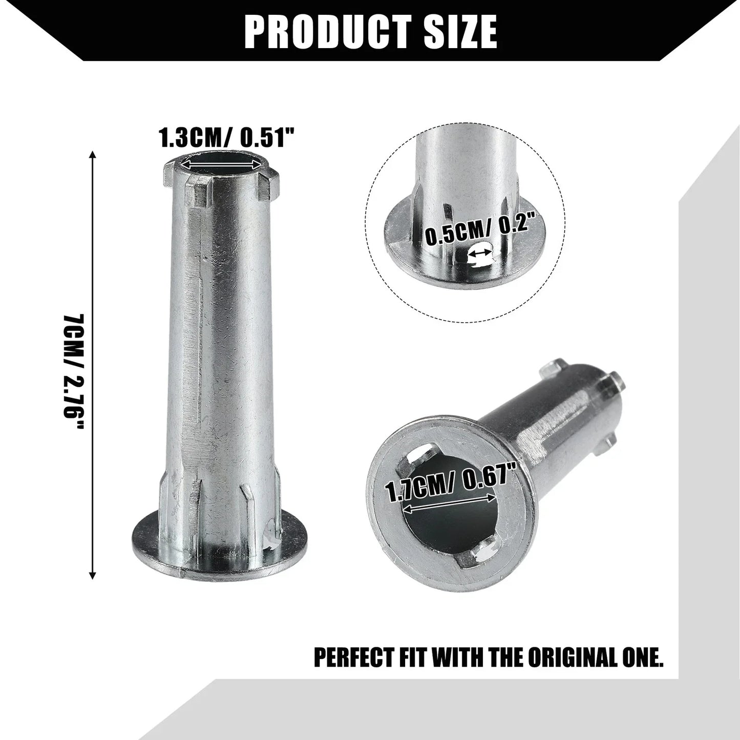 Exterior Mirror Hinge 1x for BMW X1 E84, X3 F25 Durable Silver Tone