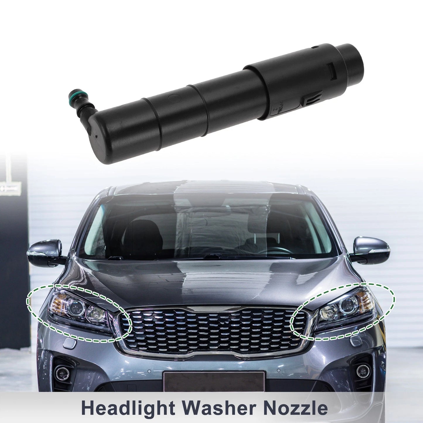 Headlight Washer Nozzle for Porsche (1995–2005) No. 95B955978 1Pc