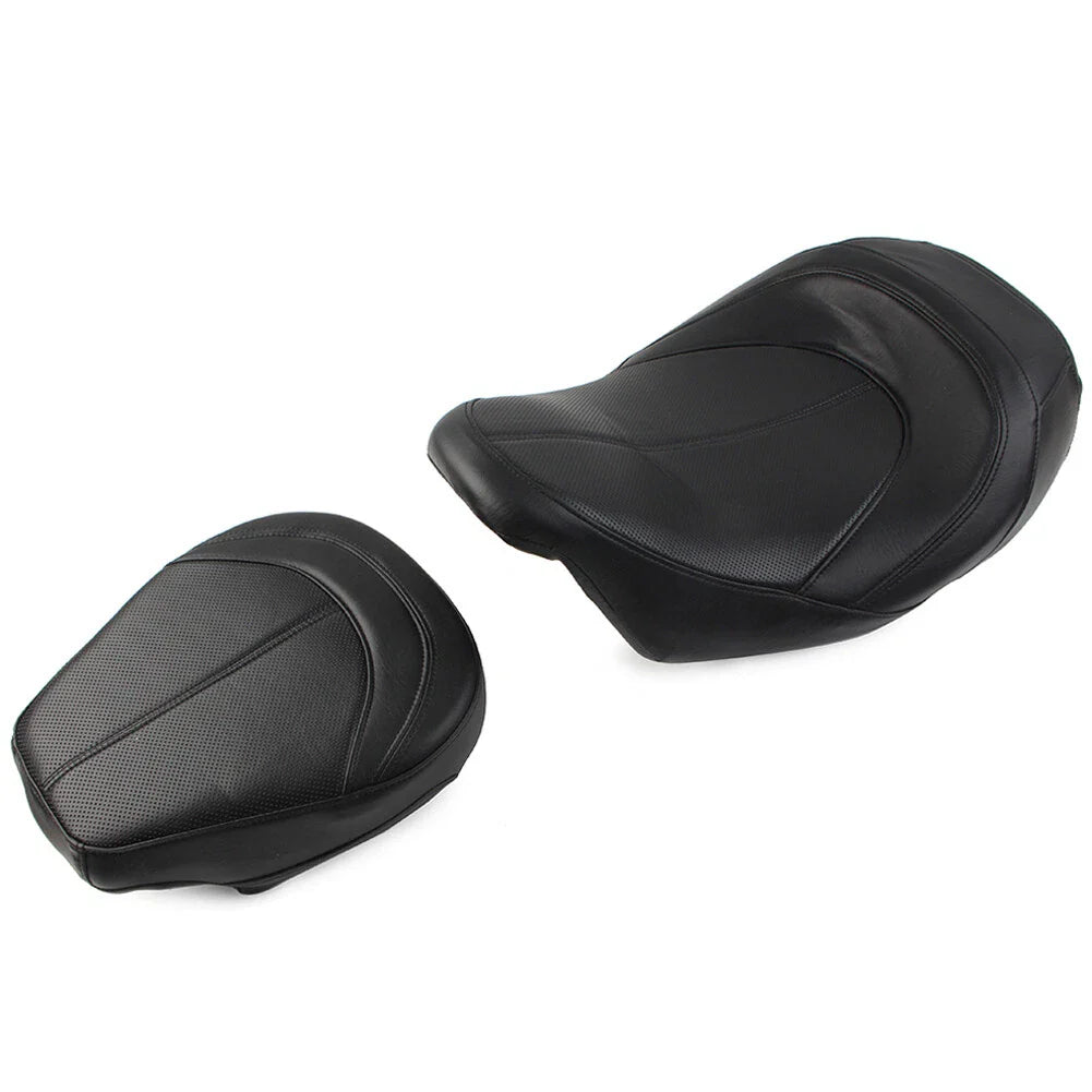 Low-Profile Driver Passenger Pillion Seat for Touring Road Glide CVO (2009-2022)
