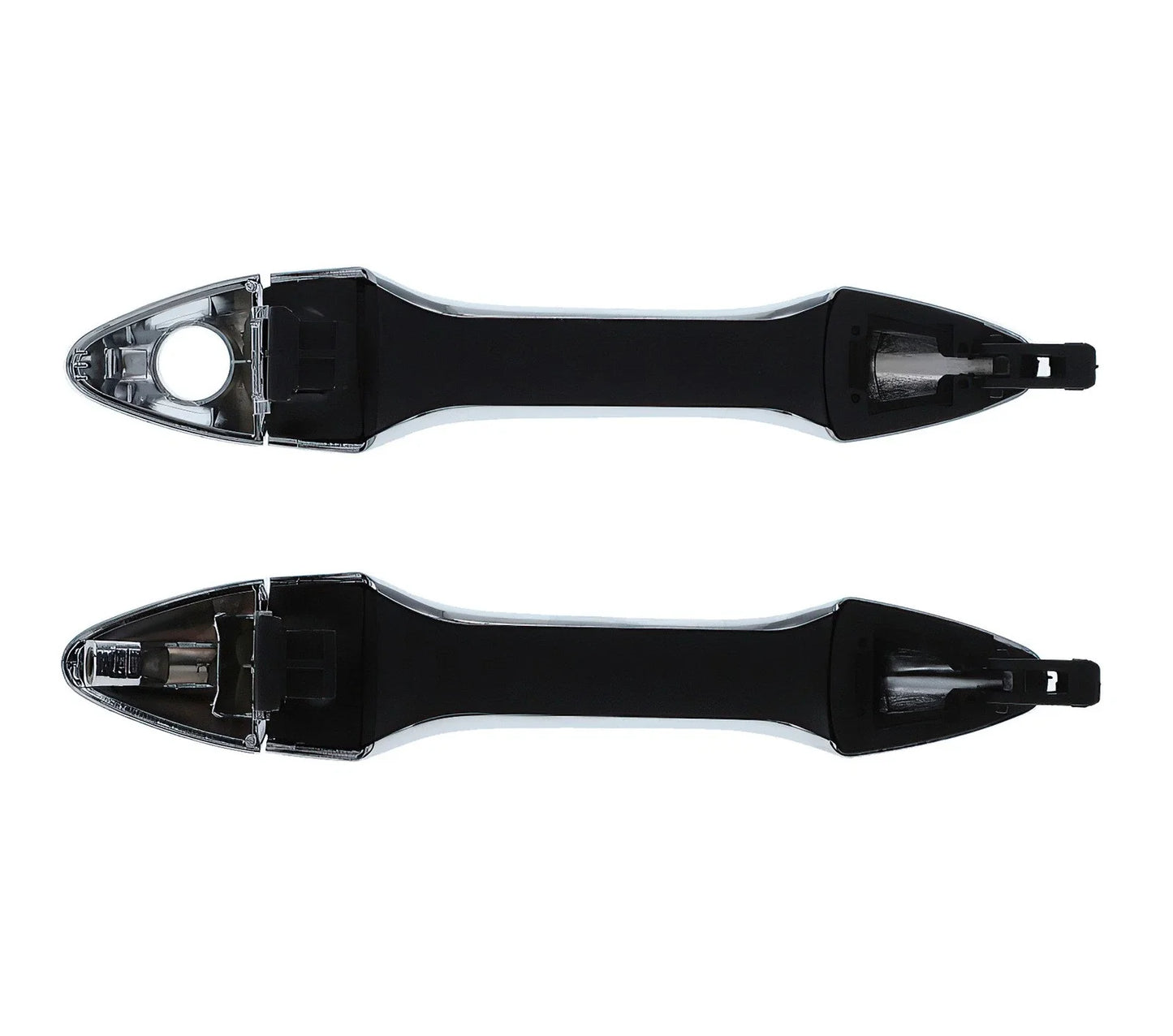 Door Handle Outer Set of 2 Chrome Front Left+Right for Hyundai iX35 (2010–2015)