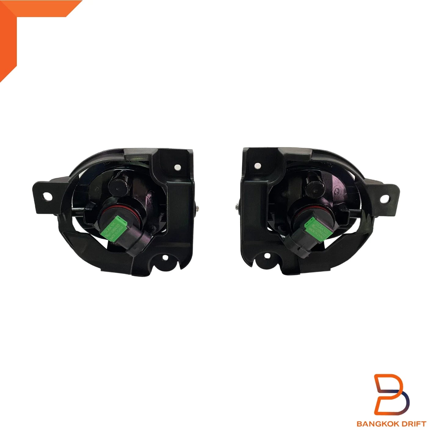 Fog Lamp Spot Light for Mazda BT-50 Ute (2009-2011) Black Cover Trim