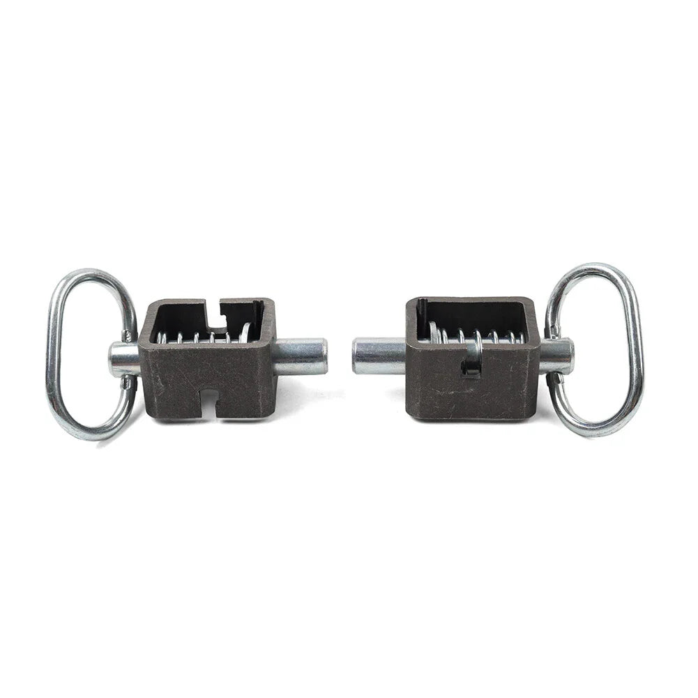 5/8" Weld-On Spring Latch Lock Assembly for Utility Steel Spring Trailer Gate