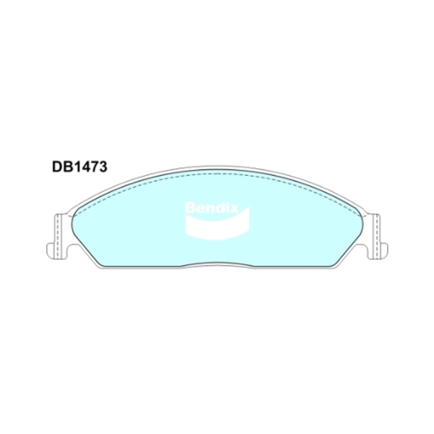 4WD Front Disc Brake Pad Set for Ford Territory SX SY SZ (2004 - 2016)