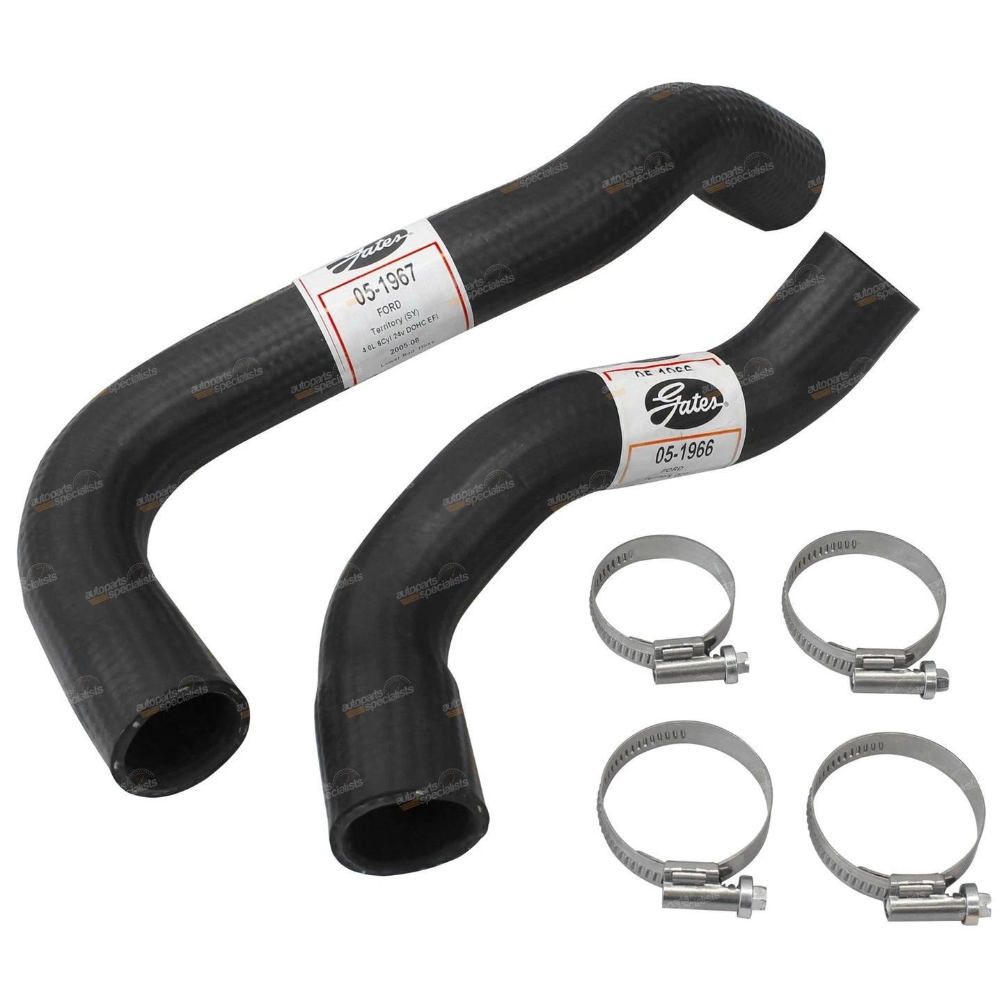 Upper & Lower Radiator Hose Kit for Ford Territory (2004–2011)