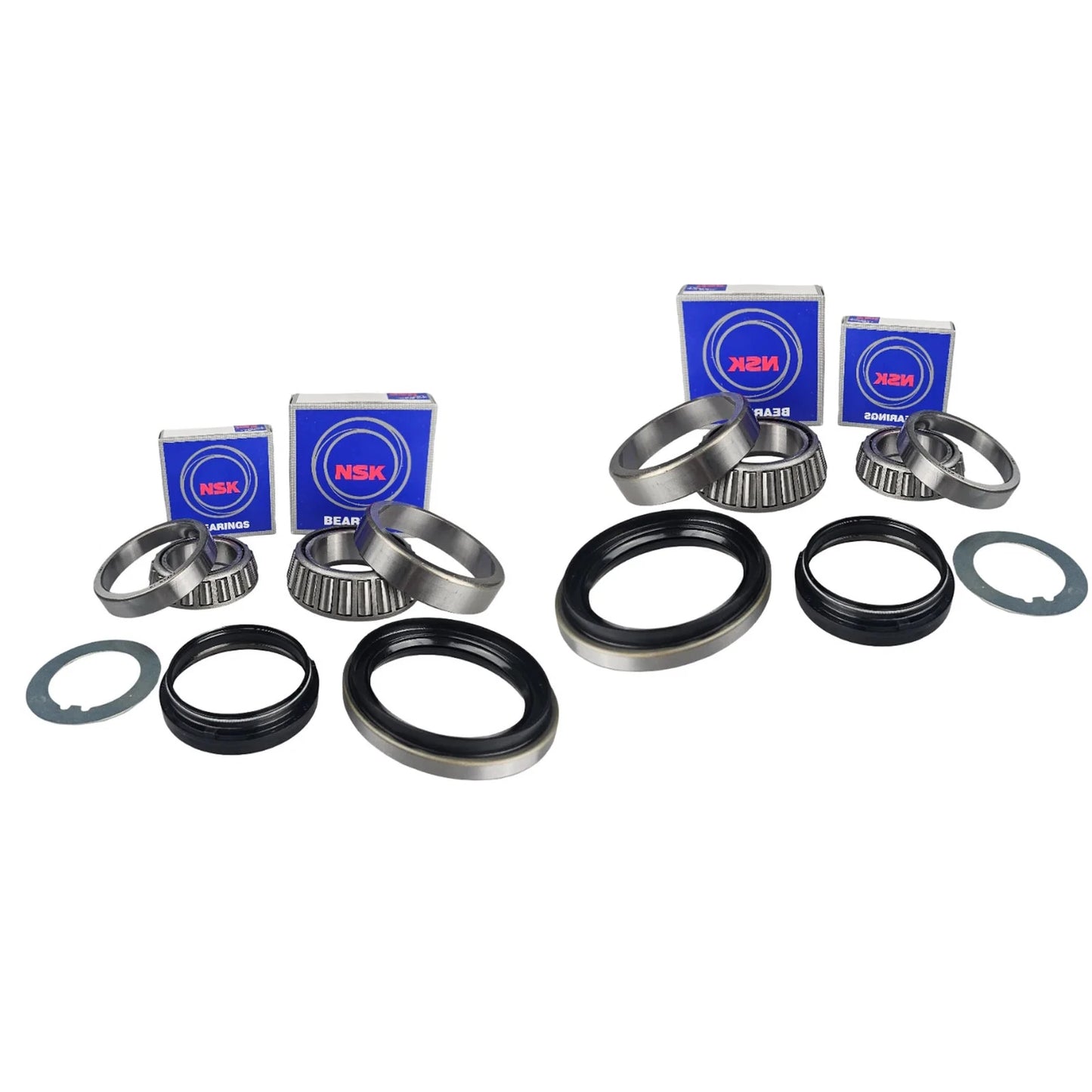 2 Front Wheel Bearing Kits for Nissan Patrol GQ (1990–1997)