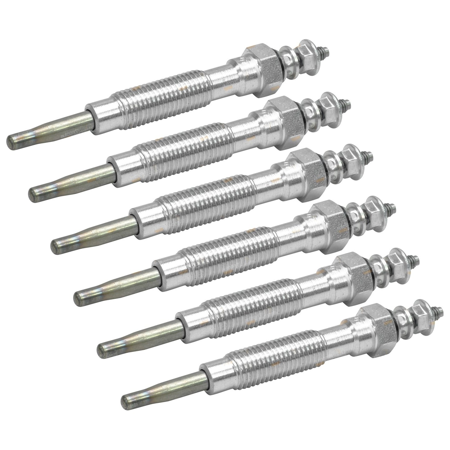 6 Glow Plugs for Nissan GQ Patrol TD42 (1988–1997)