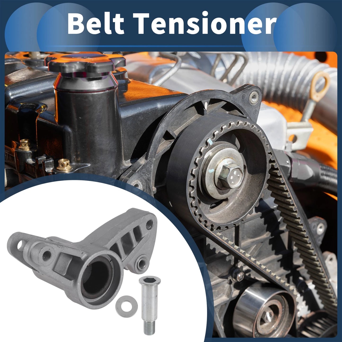 Belt Tensioner for Mercedes-Benz C-Class (1993–2001) No. 6062000073S1 Metal