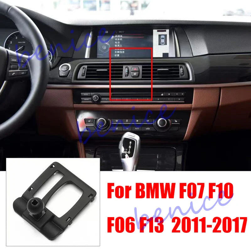 Phone Holder Bracket Stand for BMW F07 F10 F06 F13 (2011–2017)