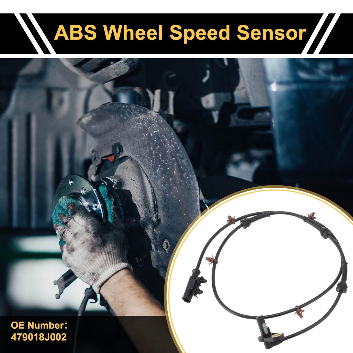 ABS Wheel Speed Sensor No. 479018J002 for Nissan Altima (2002–2006)
