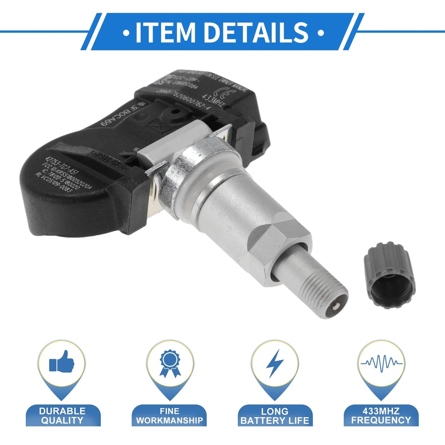 TPMS Sensor for Honda Pilot 2016-2017 (2 x Sensors)