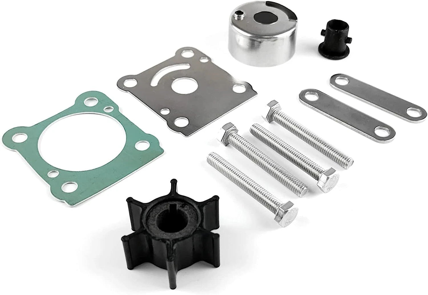 Water Pump Impeller Service Kit for Yamaha 2 Stroke 6-8 HP