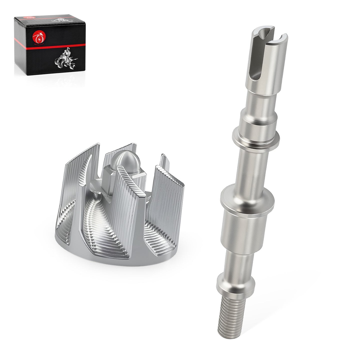 Water Pump Impeller & Shaft for Kawasaki Brute Force 300 (2003–2007)