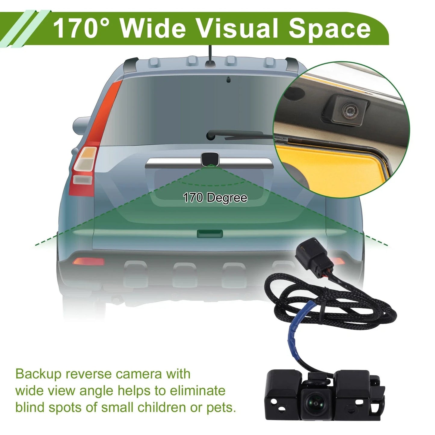 Rear View Backup Camera for Chevrolet Cheyenne (2016-2018)