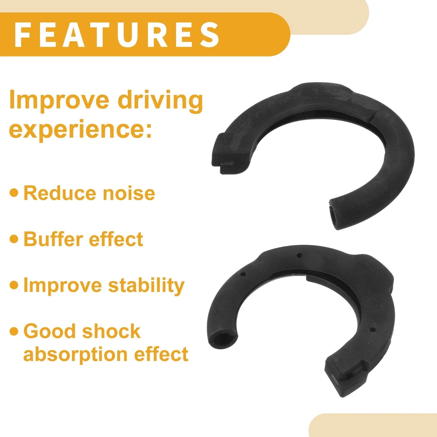 Coil Spring Insulators for Honda Accord 2013-2017 (1 Pc)
