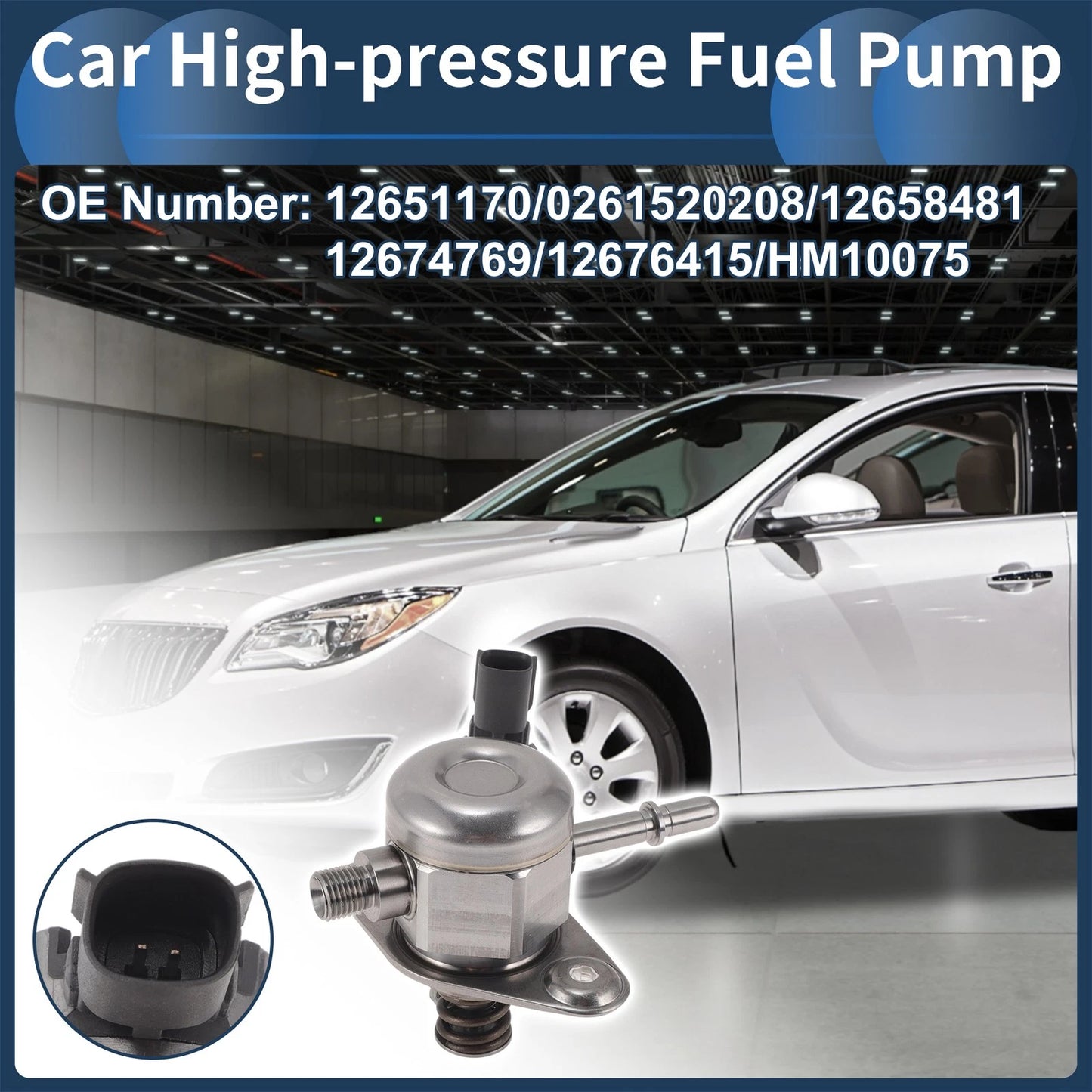 High Pressure Fuel Pump for Buick Regal (2014–2017) & Chevrolet Malibu (2014–2017) No. 12651170
