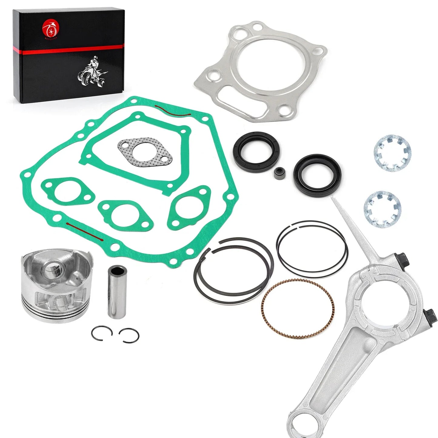 25mm Piston Gasket & Rod for Yamaha Golf Cart G16/G11/G20