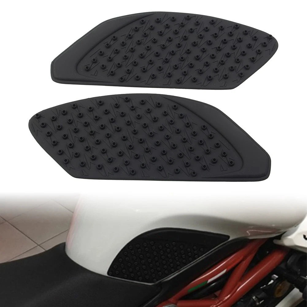 Fuel Gas Tank Pad Grip Decal for Yamaha YZF R1 (2009–2014) Black