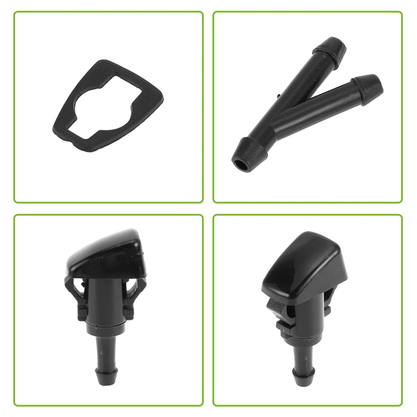 Windshield Washer Nozzle & Hose Connector for GMC