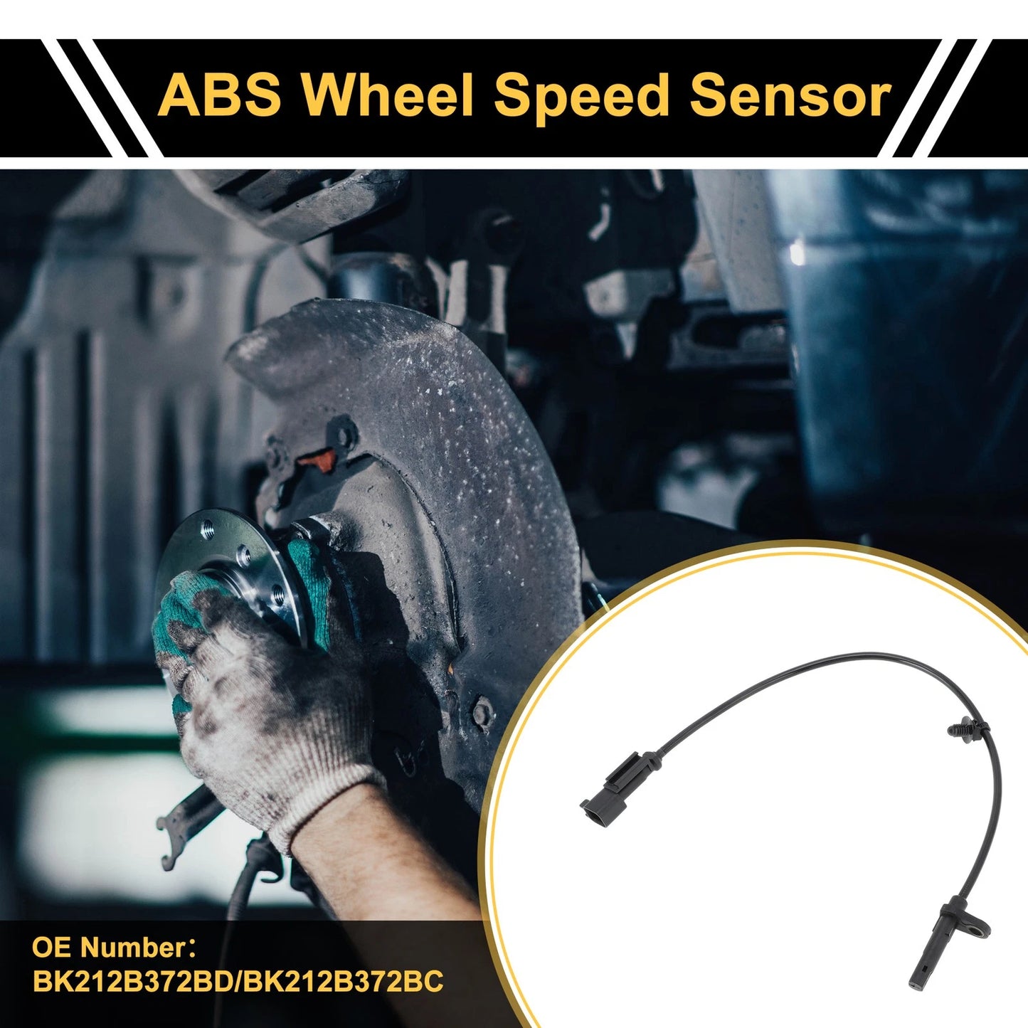 ABS Wheel Speed Sensor No.BK212B372BD for Ford Transit (2012–2019)