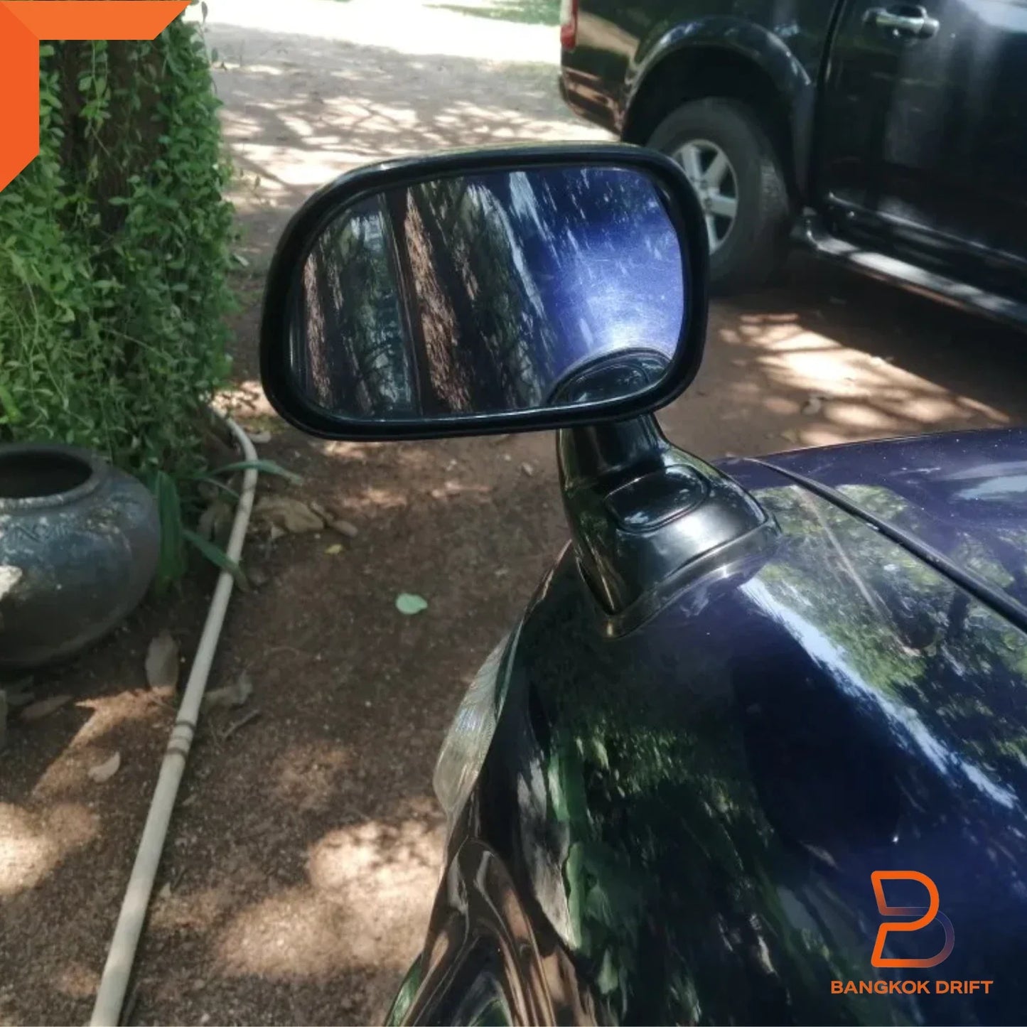 Black Side Blind Spot Mirror for Toyota Hilux LN147 LN167 LN172 (1997-2004)
