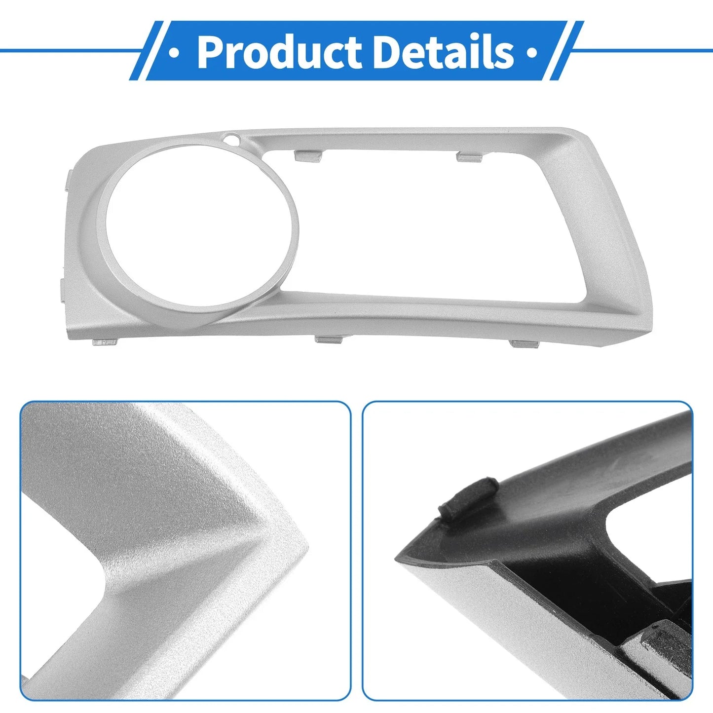 1 Pc Car Front Right Fog Light Grill for BMW X6 (2012-2014)