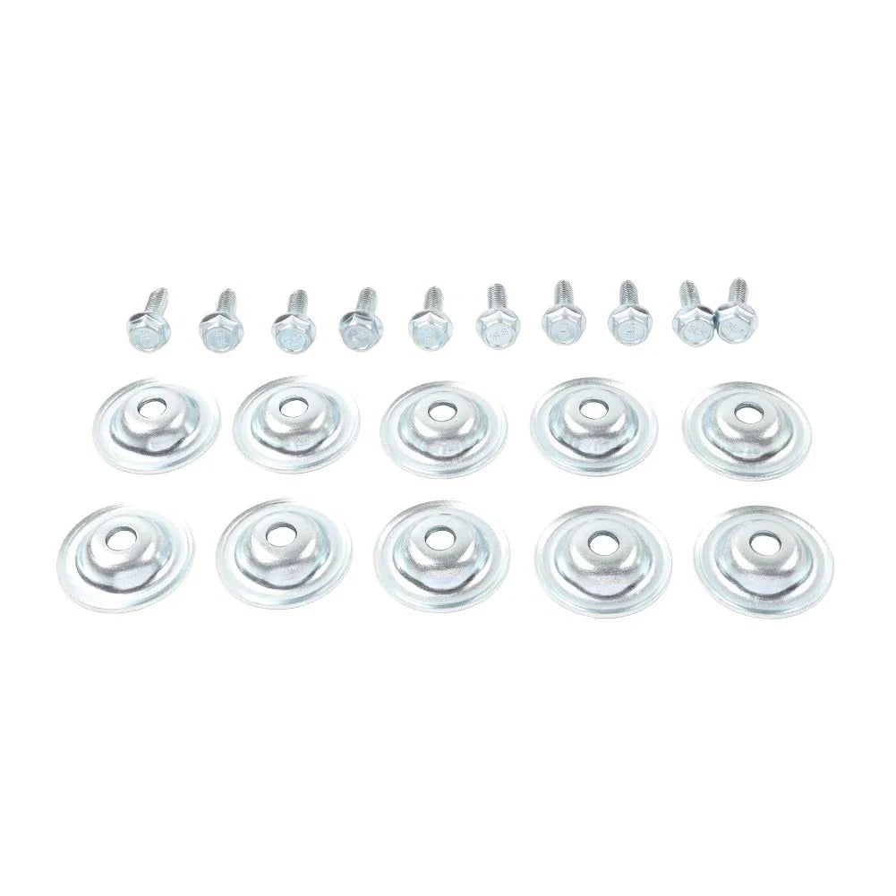 10 Pcs Skid Plate Washers Bolts for Polaris RZR 1000 900 800 570 XP Turbo